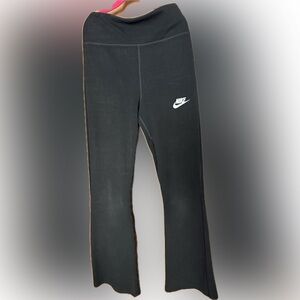 Nike Kids black flared Leggings